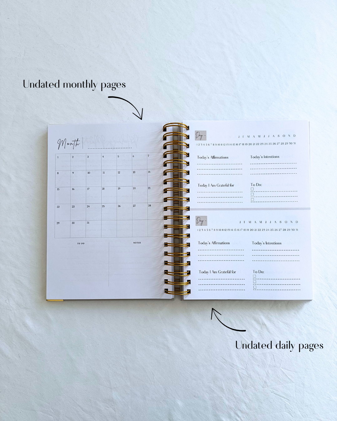 Dream, Plan, Manifest Planner - The Perfect Pink