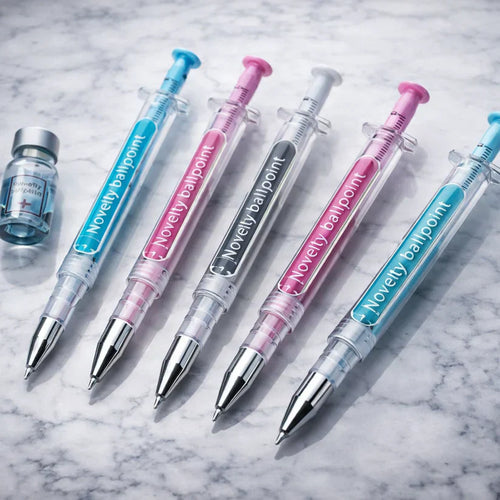 👩‍⚕️😜💉Novelty Nurse & Doctor Syringe Ballpoint Pens
