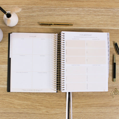 2026 Signature Planner - Black