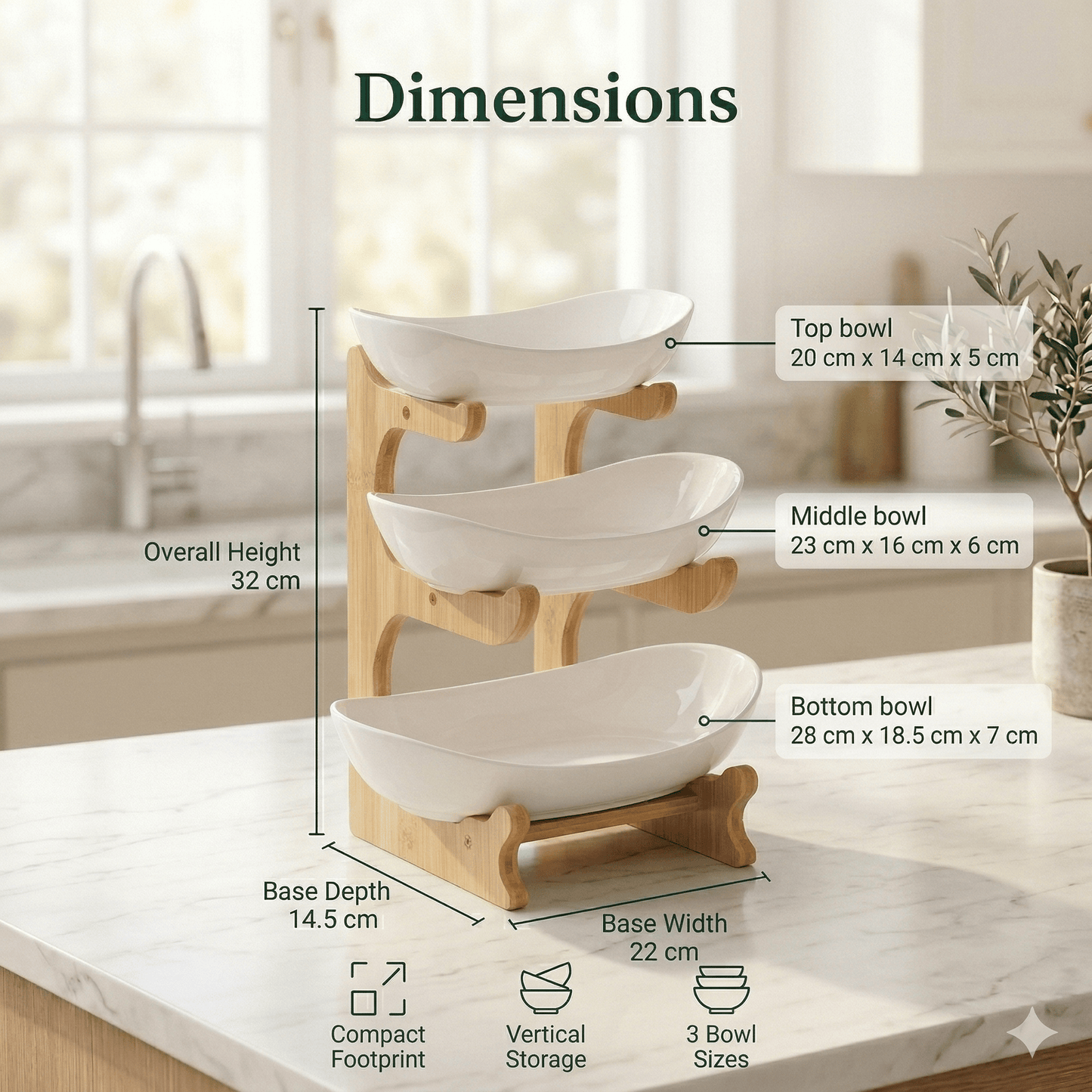 ✨3 Tier Countertop Organizer