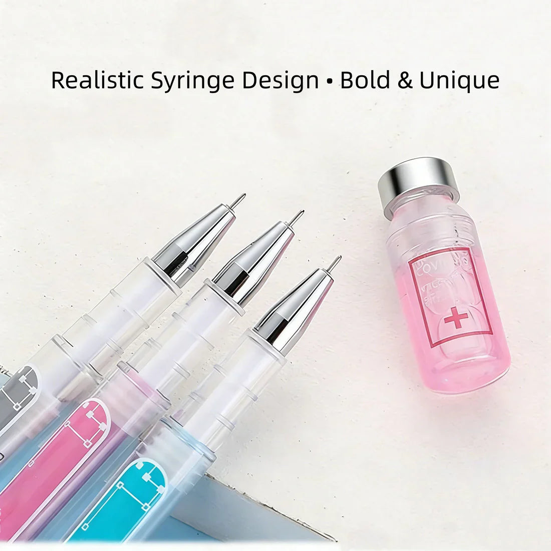 👩‍⚕️😜💉Novelty Nurse & Doctor Syringe Ballpoint Pens