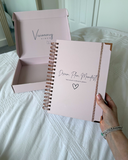 Dream, Plan, Manifest Planner - The Perfect Pink
