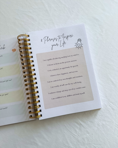 Dream, Plan, Manifest Planner - The Perfect Pink